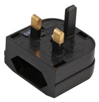 CP1D - Euro to UK Converter Plug, 8A, Black