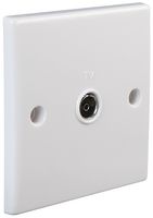 PEL01413 - Rounded Edge TV Coaxial Socket