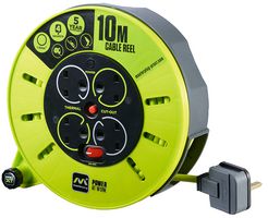 CMU10134SL-PX - PRO-XT 4-Gang Cassette Mains Reel, 10m