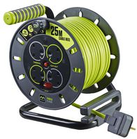 OMU25134SL-PX - PRO-XT 4-Gang Open Mains Reel, 25m