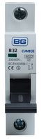 CUMB32-01 - 32A Single Pole MCB, B Curve, 6kA