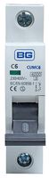 CUMC6-01 - 6A Single Pole MCB, C Curve, 6kA