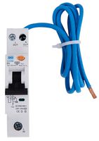 CUCRB6A-01 - 6A Single Pole Compact RCBO, B Curve, Type A