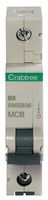 GB6:6MSB06 - Loadstar 6A Single Pole MCB, B Curve, 6kA