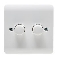 GB6:CR1224 - Instinct 2 Gang, 2 Way Dimmer Switch, 400W