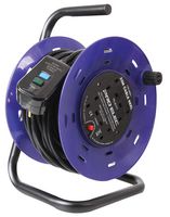 PELB1111 - 4 Gang Mains Extension Reel with RCD, 25m