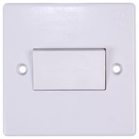 PELB2201 - Fan Isolator Switch, 3 Pole, 10A, White