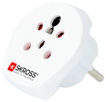 1.500217-E - India/Israel/Denmark to Europe Travel Adaptor, 250V, 16A