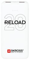 1.400140 - RELOAD 20 Power Bank, 20000mAh, 2x USB A