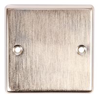 6575/BZ - Decorative Blanking Plate, 1 Gang, Bronze