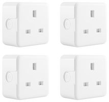 CSK001 - Smart Plug-In WiFi Socket, 13A, White, Pack of 4