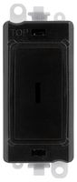 GM2046BK - Double Pole Keyswitched Module, 20AX