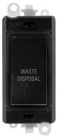 GM2018BK-WD - Switched Module, 20AX, Double Pole, "WASTE DISPOSAL"