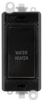 GM2018BK-WH - Switched Module, 20AX, Double Pole, "WATER HEATER"