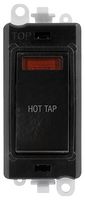 GM2018NBK-HT - Switched Module with Neon, 20AX, Double Pole, "HOT TAP"
