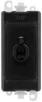 GM209018BK - Double Pole Toggle Switched Module, 20AX