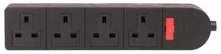PELB2320 - 4 Gang Mains Extension Socket, 13A, 25m