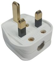 FP13AW - UK Mains Plug with 13A Fuse, White