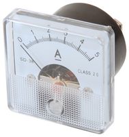 SD-38/0-5A - Analogue Panel Meter, DC Current 0A to 5A