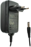 TD-15005E - 15V, 500mA, Euro 2 Pin, Plug In Power Supply, 2.5mm Plug