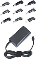 PWR-AC-AC65WU - 65W, Universal Laptop Power Supply, IEC C8 with 9x Tips