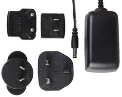 SW4463-B - 9V, 1.67A, 15W, International Plug In Power Supply, 2.1mm Plug