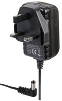 PEL00397 - 12V, 500mA, 6W, Plug In Power Supply, Right Angle 2.1mm Plug