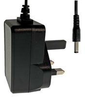 TP1004 - UK Power Supply, 12V, 1A, 12W,  2.1mm Plug