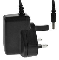 TP1167 - UK Power Supply, 12V, 500mA, 6W,  2.1mm DC Plug