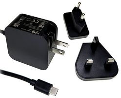PD-30W-USB-C-CABLE - USB C PD Fast Charger with Power Delivery & Cable, 1x USB C, 30W