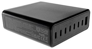 TGR-USB-240W-8P - GaN USB PD Fast Charger, 240W, 8 Port, 1x USB A, 7x USB C