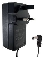 TP2448 - UK Mains AC/DC Power Supply, 24V DC, 2A, 48W, 2.5mm DC Plug