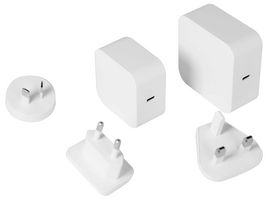 ECPD-60 - Interchangeable USB PD Mains Charger, 60W, 1 Port, 1x USB C