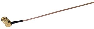 CBA-UFLSMAMR15 - RF Cable UFL to Right Angle SMA Male RG58, 150mm