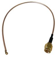 CBA-UFLSMAM25 - Cable Assembly UFL to SMA Male Bulkhead, RG178, 250mm