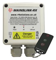 MAINSSWITCH-8SL1 - Wireless Mains Switch Remote Control System, 1 Channel