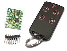 FOBOEM-8S4 - 4 Channel Key Fob and Receiver Embedded Remote Control System, 868MHz