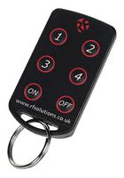 FOBBER-4T6 - 6 Channel Keyfob Transmitter, 433MHz