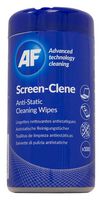 ASCR100T - Screen-Clene Anti-Static Device Cleaning Wipes, 100 Tub