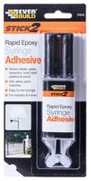 S2RAPEX24 - Industrial Strength 2-Part Clear Rapid Epoxy Adhesive, 24ml