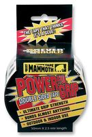 2POWERGRIP50 - 50mm x 2.5m Mammoth Powerful Grip Double Sided Tape, Clear
