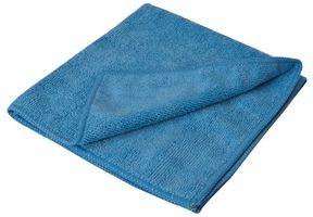 MIC 02 B - Microfibre Cleaning Cloths Blue, 10 Pack