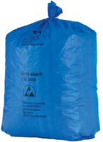 239220 - 50L Anti-Static Bin Liners Blue - 660mm x 750mm, 100 Pack