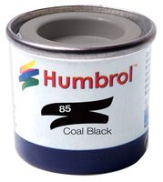 humbrol black enamel paint