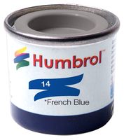 AA0151 - Gloss French Blue Enamel Paint, No 14 - 14ml