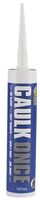 CLKONCEWE4 - Caulk Once Acrylic Decorators Caulk, White 380ml