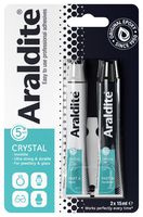 ARA-400008 - Crystal 2-Part Epoxy Adhesive Tubes, 2x 15ml