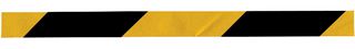 FLUO0011540192 - 19mm x 1.52m Reflective Tape, Black/Yellow