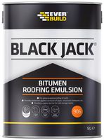 90605 - 906 Black Jack Bitumen Roofing Emulsion, Black 5L