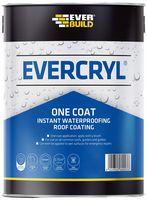 EVCGY01 - Evercryl One Coat Instant Waterproofing Roof Coating, Grey 1kg